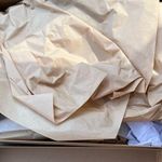 Lucky Brand Junai Block Heel Ankle Booties Open Toe Black Saddle Leather NEW 7.5 Photo 9