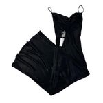 Lovers + Friends  -  Cowl Neck Silky Evening Gown in Black Photo 2