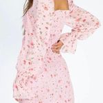 Princess Polly Wildflower Ruched Mini Dress Photo 3