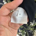 Reformation Black White Floral Print Wide Leg Jumpsuit Photo 2