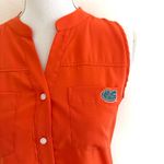 Florida Gators Orange Sleeveless Button Photo 1