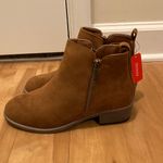 Jeossy Women's 905 Ankle Boots, Classic Low Heeled Short Booties Tan Size 8 Photo 1