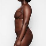 SKIMS Ultra fine mesh STRAPLESS BRA in Mahogany 44H NWT Photo 3