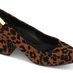 Kenneth Cole NEW Animal Print Block Heels Pumps Women’s Size 8 Ortholite NWOB Photo 0