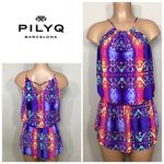 PilyQ New.  multicolored tie dye swimsuit coverup. Retails $125. M/L Photo 1
