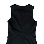 Theory Women’s Olvana Pleated Skirt Sleeveless Sheath Mini Dress in Black Size 0 Photo 5