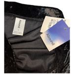 Abound New Nordstrom  Crushed Velvet Velour Mini Retro 90s Y2K Skirt Black S Photo 6