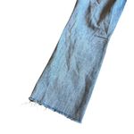 L'Agence Light Wash Jeans Wide Leg Distressed Knees 100% Cotton Size 27 Women's Photo 8