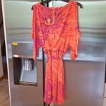 Trina Turk 💕💕 Cold Shoulder Dress ~ Floral Photo 3