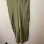 House Of CB House‎ of CB Myrna Olive green Corset Slip Dress size L NWOT Photo 8