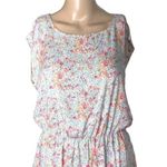 Velucci Womens Blouson Sundress Summer Sleeveless Floral Pink Short Small Photo 1