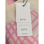 Fame Istanbul Women’s Pink Cream Knit Sweater Vest V Neck NWT Size M Size M Photo 3