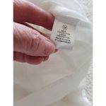 HYFVE  White Smock Tiered Spaghetti Strap Sundress Dress 100% Cotton Size M Photo 9