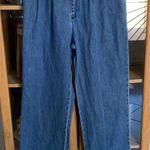 Boyish by Her “The Liam” Paper Bag Denim Relaxed Fit Denim Blue Jeans Size 27 Photo 0