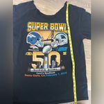 Super Bowl 50 Tee (2016) Black Size M Photo 4