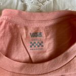 Vans  S Light Pink Short-Sleeved T-Shirt Photo 2