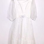 Vintage Emma doml union made bridal mini dress flower White Size XS Photo 0
