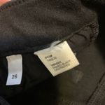 Reformation Jeans Sz 26 Ladies Faded Black Destroyed Inseam-28 Photo 4