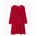 Madewell NWOT  Hazelwood Faux Wrap Mini Dress Photo 6