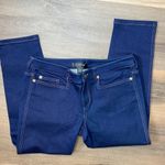 St. John  Women’s Jennifer Dark Washed High Waisted Denim Jeans Size 6 Photo 3