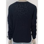 Joie Itana Black Leopard Sweater Photo 6