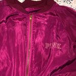 PINK - Victoria's Secret PINK Victoria’s Secret pink bomber varsity jacket Photo 4