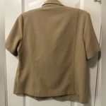 Vintage TanJay Petites Khaki Crop Jacket Shirt Size 6P Photo 6