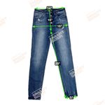 Vervet Flying Monkey Disclosure High Rise Button Fly Stretch Skinny Jeans Y3536 Size 28 Photo 9