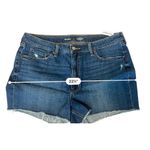 Old Navy High Waisted 3" Inseam OG Blue Jean Cut Off Shorts 16 Medium Wash NWT Photo 4