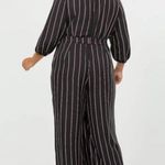 Lane Bryant Striped Faux Wrap Jumpsuit w/Belt, Size 14 New w/Tag Photo 0