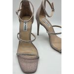 Steve Madden x David's Bridal Stiletto Heel Keyla Blush 3 Band Crystal Size 8.5 Photo 2