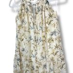 Anthropologie Drew NWT Naomi Cottage Cream Vintage Floral Halter Maxi Dress XS Photo 2