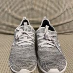 Adidas  Black and White Knit Sneakers Photo 0