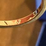 Swavorski NWT! Swarovski Gold Star Ring Size 52/ US 6 Photo 3