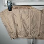 Bill Levkoff Bustier Lingerie Beige Womens Sz 10 Polyester Strapless Zip Corset Photo 14