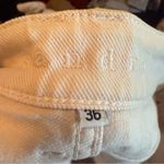 Sandro White Zipper Ankle Tapered Jeans Size 36 Mid Rise Denim Stretch Street Photo 7