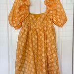 Storia Babydoll Dress Floral Puff Sleeve Photo 2