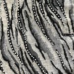 Talk of the Walk Atlantic City Vintage Beaded Zebra Jacket Size Small Photo 10