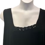 Slinky Brand Embellished Tank Top Black 3X Photo 2