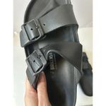 Birkenstock  Arizona Essentials EVA Slide Black Sandal Size 38 Photo 6