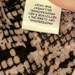 MISA Los Angeles Top Kesara Blouse in Snake Pink & Black Peplum Sz XS NWT Photo 12