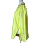 Araminta James Portugal Shirt in Limoncello Large Womens Button Down Top Green Photo 4