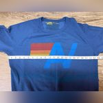 Aviator Nation  Blue Sweatshirt with Multicolor Logo size medium Photo 3