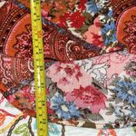 Lovestitch  size small Janis button up blouse bohemian patchwork floral print Photo 10