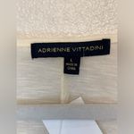 Adrienne Vittadini  NWT Boho Cream with Lace Accents Top Size‎ L Photo 3