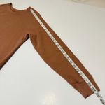 Mate the Label MATE Organic Cotton raglan sleeve Sweatshirt crewneck, color mocha, size M Photo 5