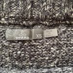 prAna Wool Blend Knit Sweater Skirt | Gray Cable Knit Winter Skirt XS Photo 2