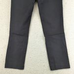Boden Black Cotton Stretch Ankle Crop Pants Womens 8P Petite Casual Office Photo 5