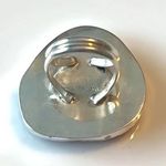 Navajo Sterling Silver Rainbow Quartz Ring Native American BBT Artist Signed Photo 2