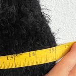 Forever 21 Black Fuzzy‎ Tank Top, Goth Whimsigoth Grunge Indie Sleaze Small Photo 5